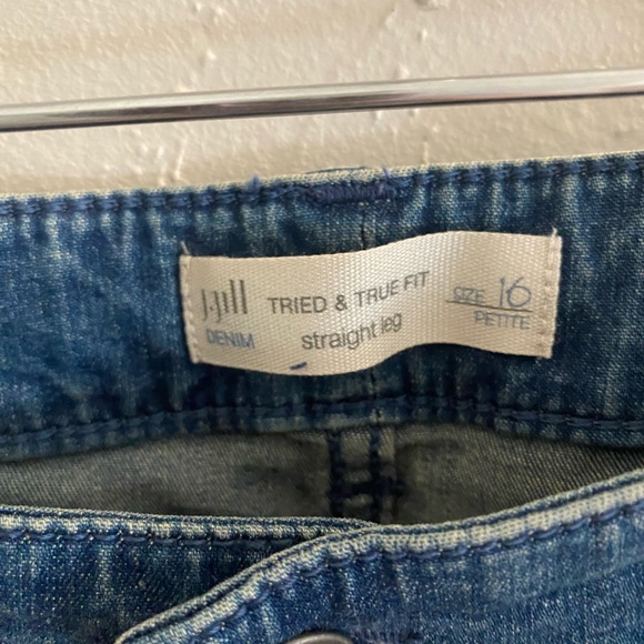 J.Jill Straight Leg Jeans - Picture 2 of 3
